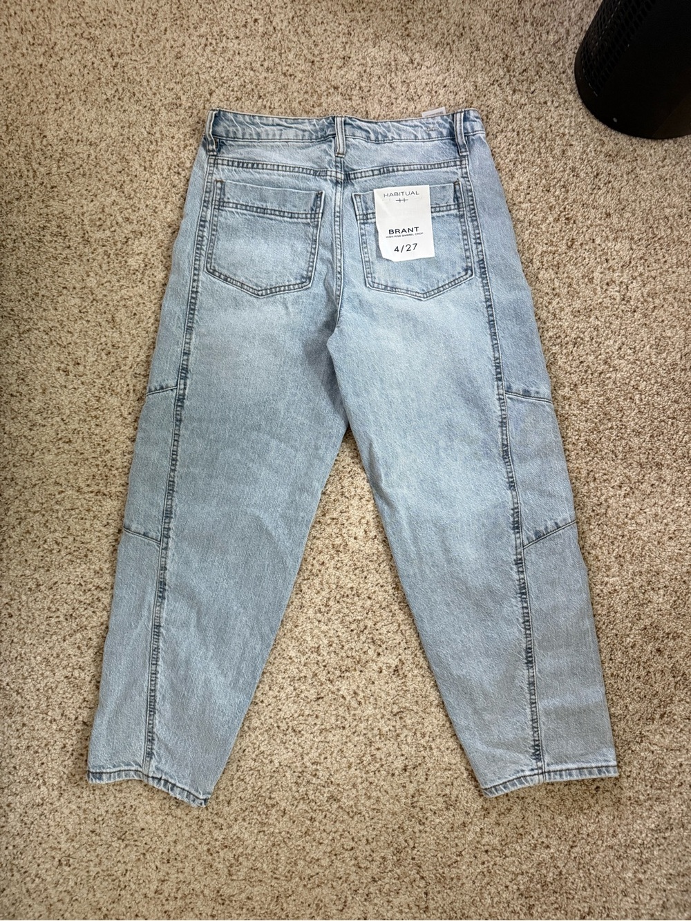 Habitual Brant Barrel Crop Jeans